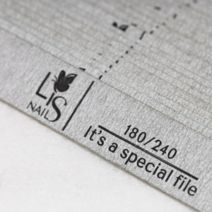 Λίμες μιας χρήσεις lisnail 180/240grit 25 τεμάχια