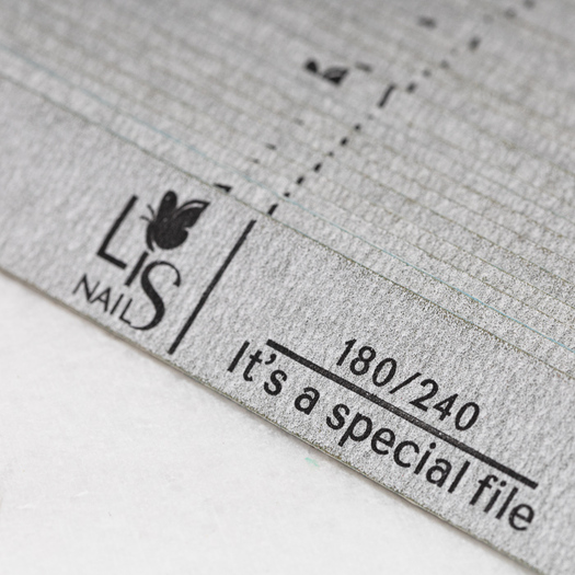 Λίμες μιας χρήσεις lisnail 180/240grit 25 τεμάχια