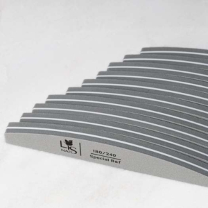 BUFFER 180-240-2 Bafer πολλαπλών χρήσεων lisnail 180/240grit 10 τεμάχια