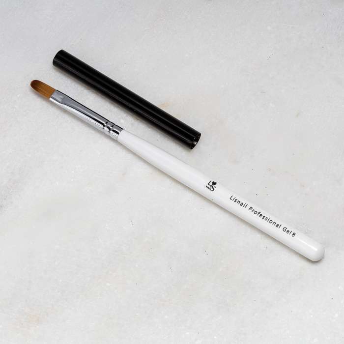 Πινέλο lisnail gel 8 ξύλινη λαβή