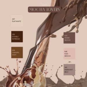 MOCHA LOVERS Σετ Gel polish 10ml