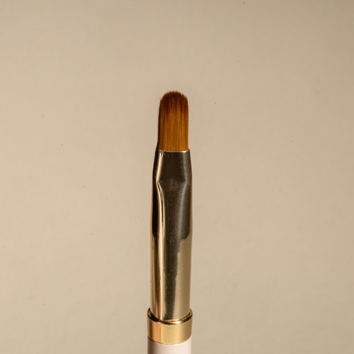 Πινέλο lisnail μεταλλική λαβή gel 8