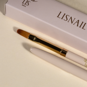 Πινέλο lisnail μεταλλική λαβή gel 4