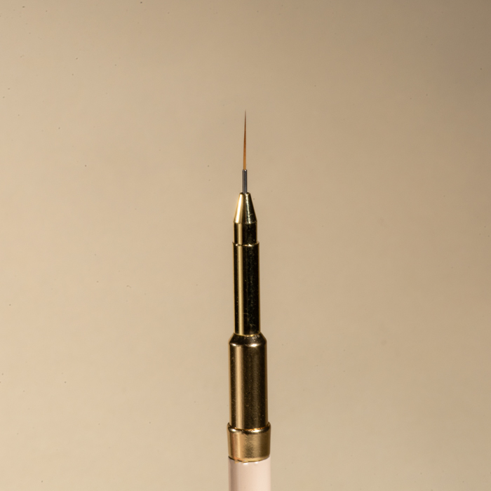 Πινέλο lisnail μεταλλική λαβή linner 12mm
